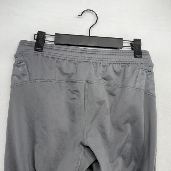 Under Armour Compression Pants Men's Medium Gray Coldgear Running Workout Logo - Picture 6 of 9